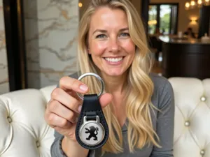 Peugeot Benutzerdefinierte Leder Schlüsselanhänger Hochwertig X
